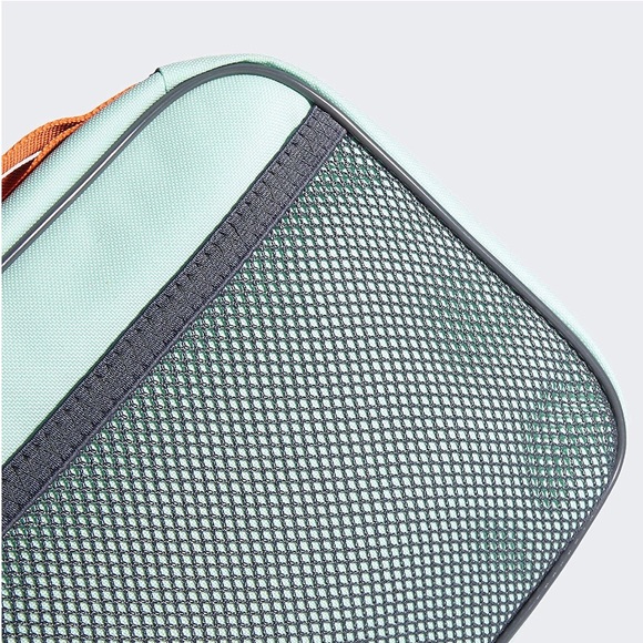 SOLD Adidas Foundation Insulated Lunch Bag Mint / Coral - Picture 3 of 7